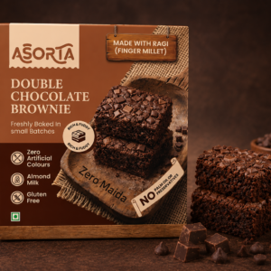 double chocolate brownie